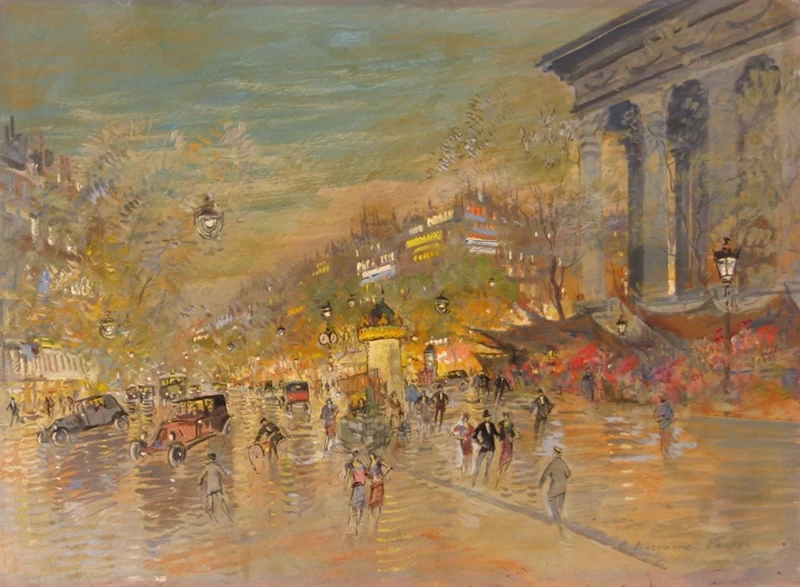 Konstantin Korovin - Madeleine, 1930